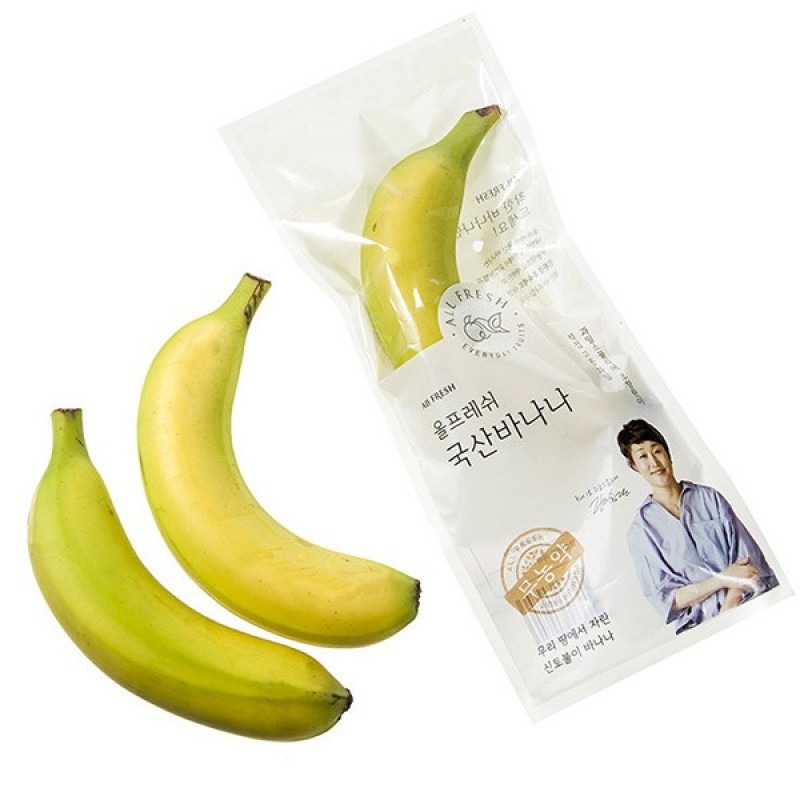 [올프레쉬] 착한 국산 유기농 바나나 1입